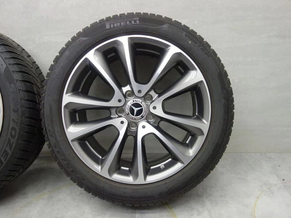 5x112 245/45R18 275/40R18 Koła zimowe Mercedes OE W213 Pirelli 4x8mm – zdjęcie 3