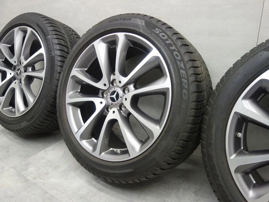 5x112 245/45R18 275/40R18 Koła zimowe Mercedes OE W213 Pirelli 4x8mm