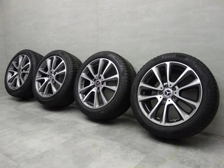 5x112 245/45R18 275/40R18 Koła zimowe Mercedes OE W213 Pirelli 4x8mm – zdjęcie 2