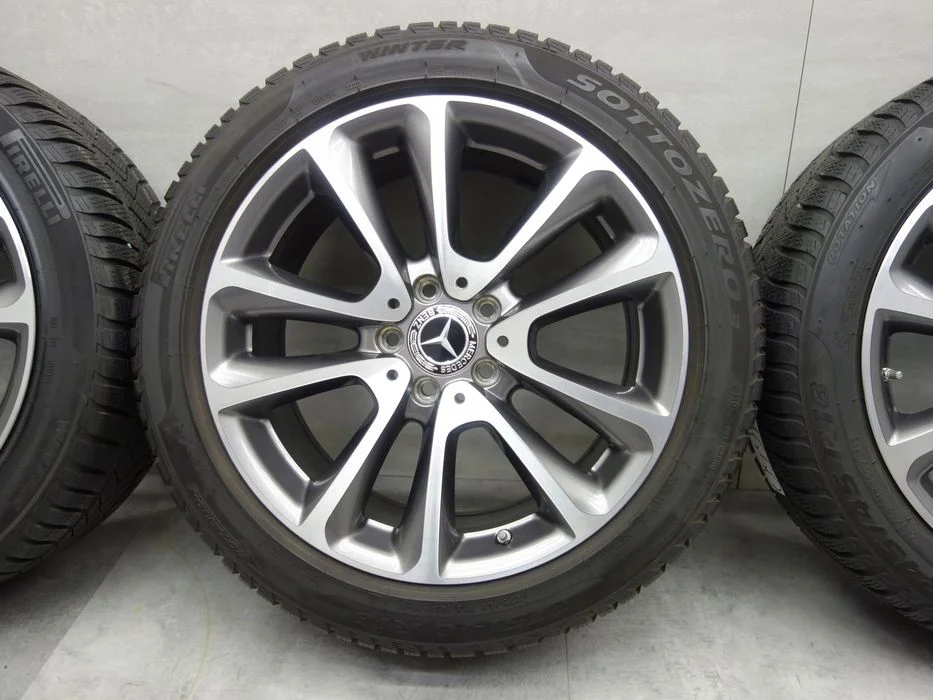 5x112 245/45R18 275/40R18 Koła zimowe Mercedes OE W213 Pirelli 4x8mm – zdjęcie 5