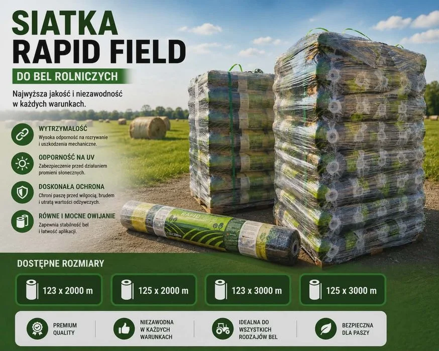 Siatka rapid field do balotów hellasnet 2000m 3000m 123 125 – zdjęcie 2