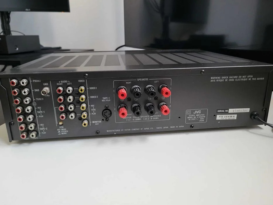 Wzmacniacz stereo JVC A-X500V – Dynamic Super-A – Korektor SEA – Made in Japan – zdjęcie 3