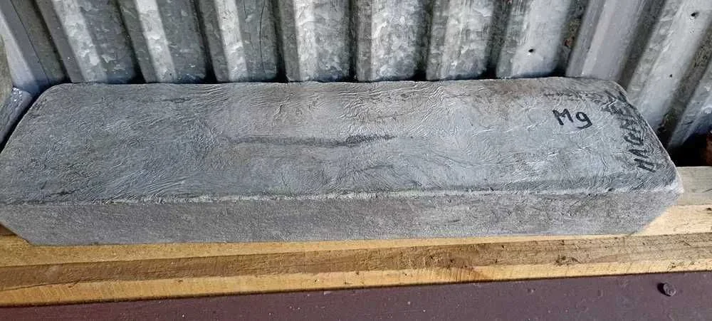 Sztabka Magnezu Magnez - waga 7,7 kg