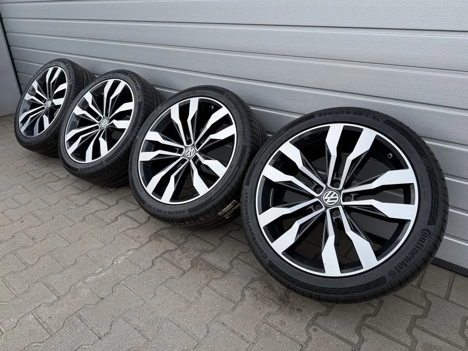 Koła letnie 20” VW Tiguan II 5x112 255/40/20 Continental