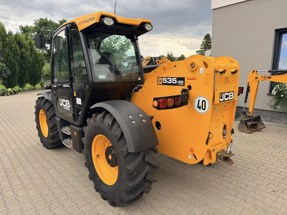 JCB 535-95 AGRI SUPER 2017r. 4070h 145km 40km/h 531,541 manitou – zdjęcie 4