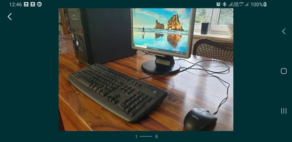 Komputer i5 + Windows 10 pro PL +monitor 22" – zdjęcie 2
