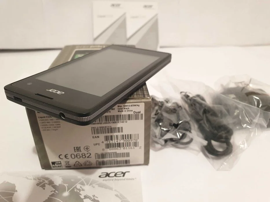 Bardzo mały smartfon ACER LIQUID Z220 na 2 sim + karta pamięci – zdjęcie 6