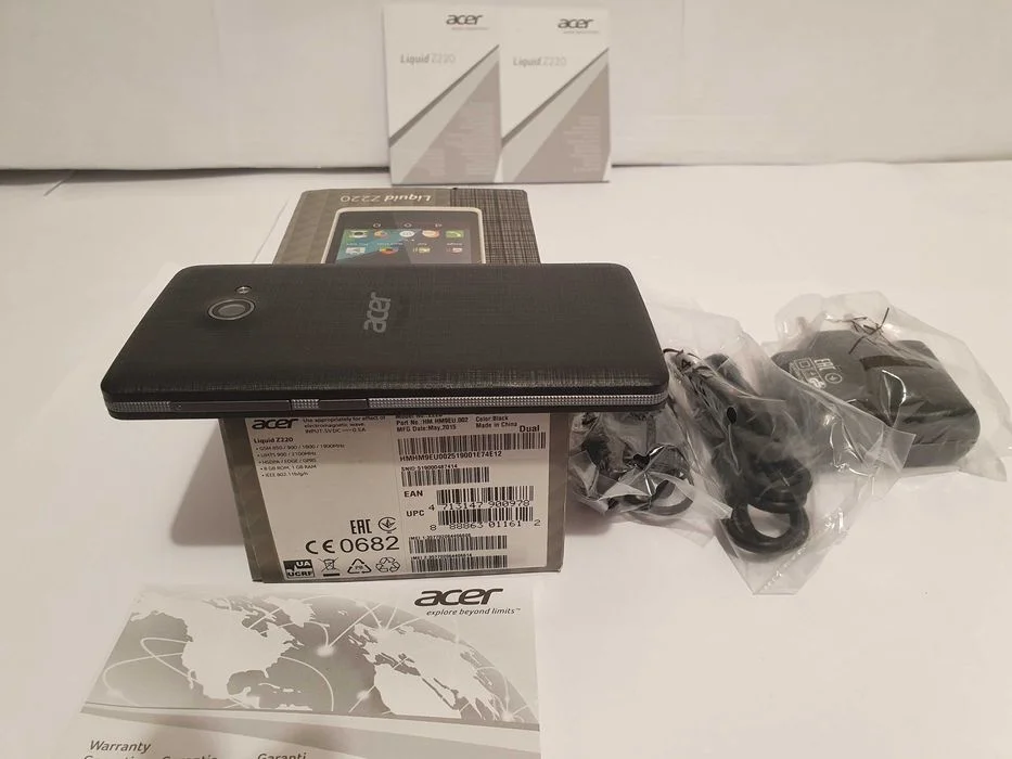 Bardzo mały smartfon ACER LIQUID Z220 na 2 sim + karta pamięci – zdjęcie 7