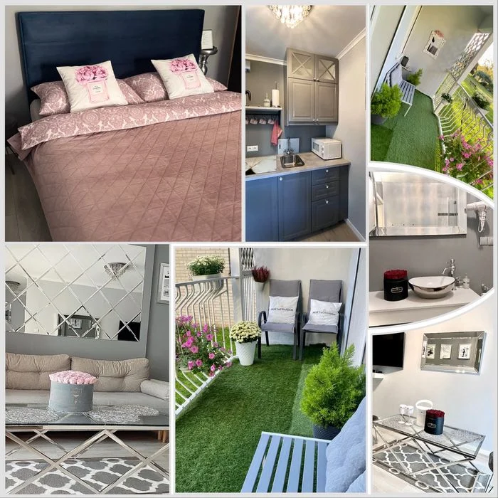 Apartament przy plazy z balkonem Kawalerka Sopot nocleg pokój wynajem