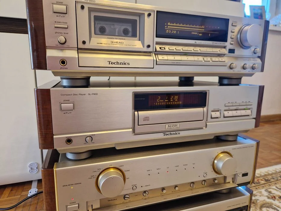 Technics Zestaw SE-A2000 SU-C2000 SL-P900 RS-B900 Japan piloty – zdjęcie 4