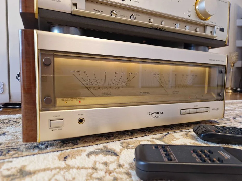 Technics Zestaw SE-A2000 SU-C2000 SL-P900 RS-B900 Japan piloty – zdjęcie 3
