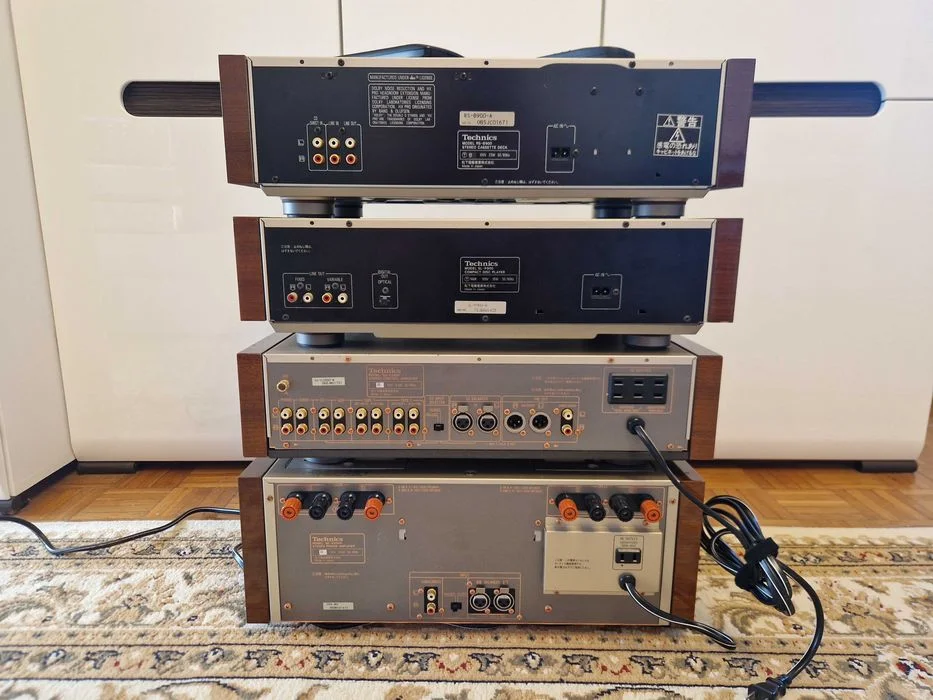 Technics Zestaw SE-A2000 SU-C2000 SL-P900 RS-B900 Japan piloty – zdjęcie 7