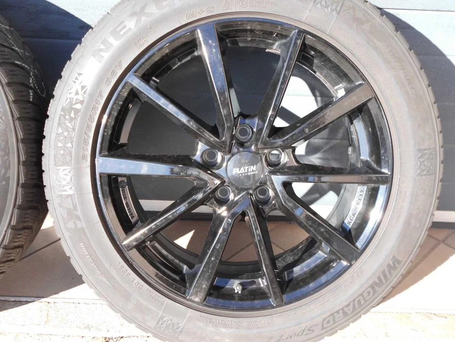 ! Koła aluminiowe 17 5x112 Vw T-Roc Passat B8 Skoda Superb Karoq Ateca – zdjęcie 5