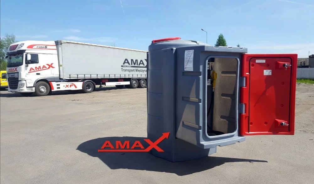Zbiornik dwupłaszczowy 1600l olej napędowy ropa, RATY!, AMAX 1500 – zdjęcie 5