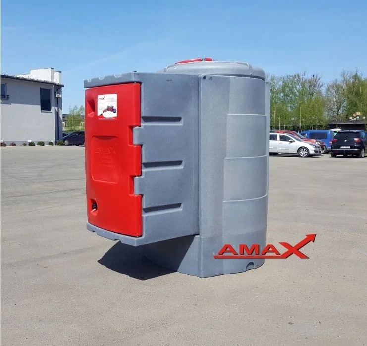 Zbiornik dwupłaszczowy 1600l olej napędowy ropa, RATY!, AMAX 1500 – zdjęcie 4
