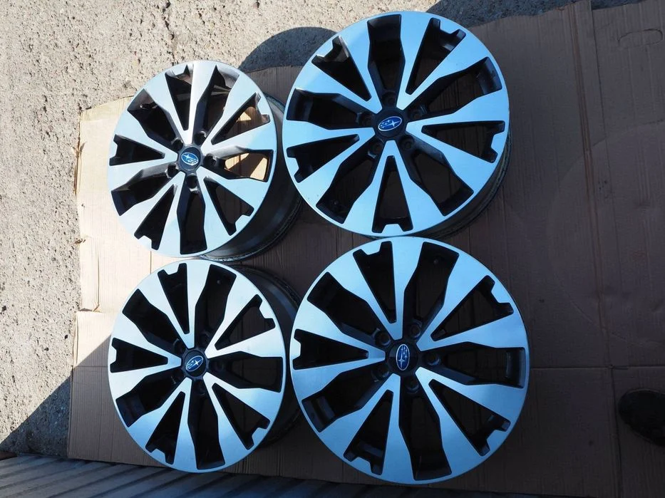 felgi subaru komplet czujnik 18x7j 5x114,3 et55 2017r