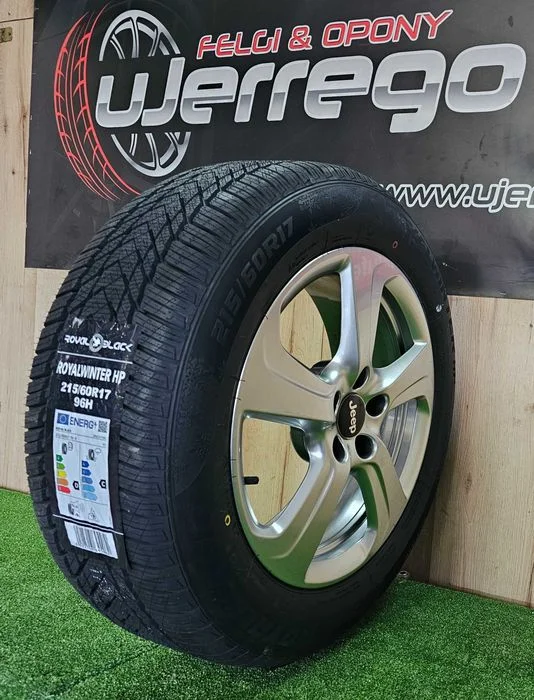 KOŁA zimowe JEEP Cherokee, Renegade 17x5x110 - RoyalBlack 215/60/R17 – zdjęcie 2