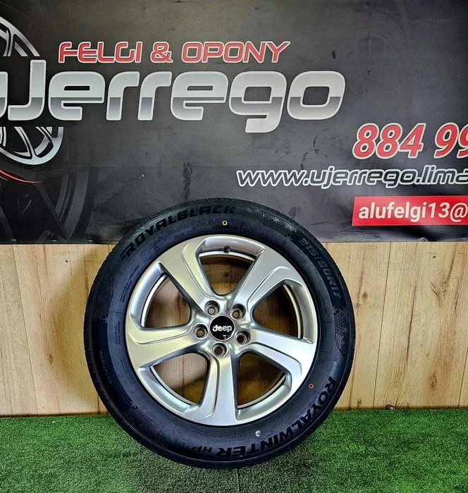 KOŁA zimowe JEEP Cherokee, Renegade 17x5x110 - RoyalBlack 215/60/R17