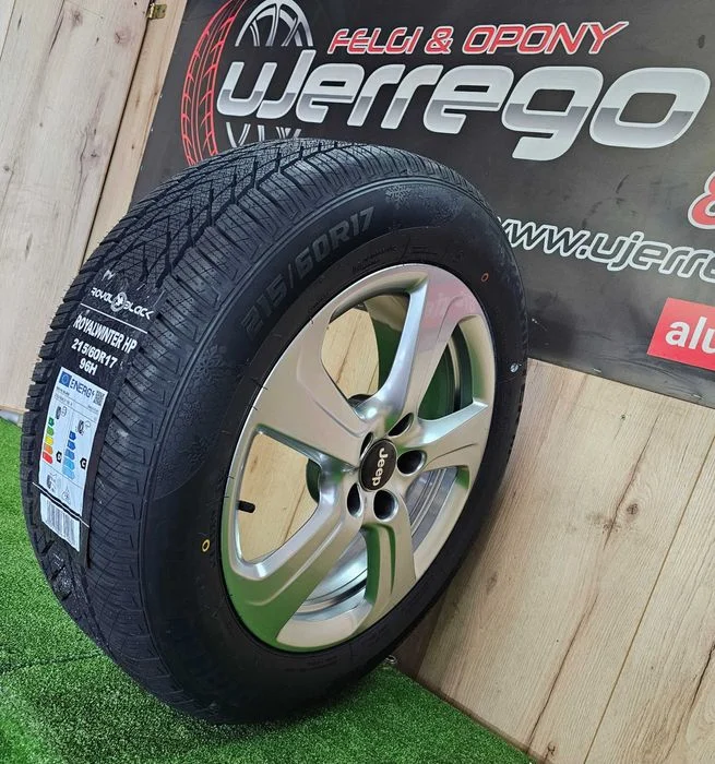 KOŁA zimowe JEEP Cherokee, Renegade 17x5x110 - RoyalBlack 215/60/R17 – zdjęcie 6