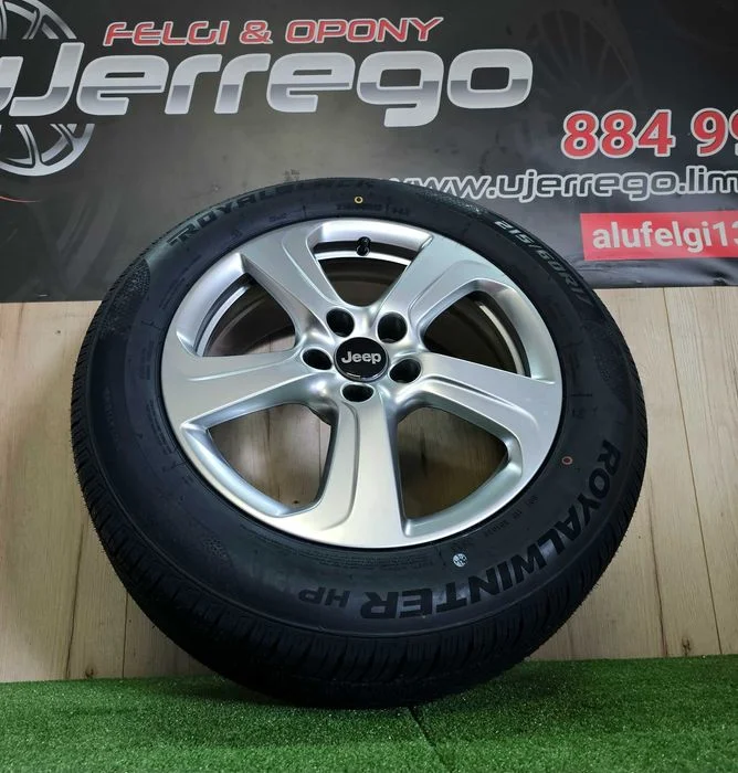 KOŁA zimowe JEEP Cherokee, Renegade 17x5x110 - RoyalBlack 215/60/R17 – zdjęcie 5