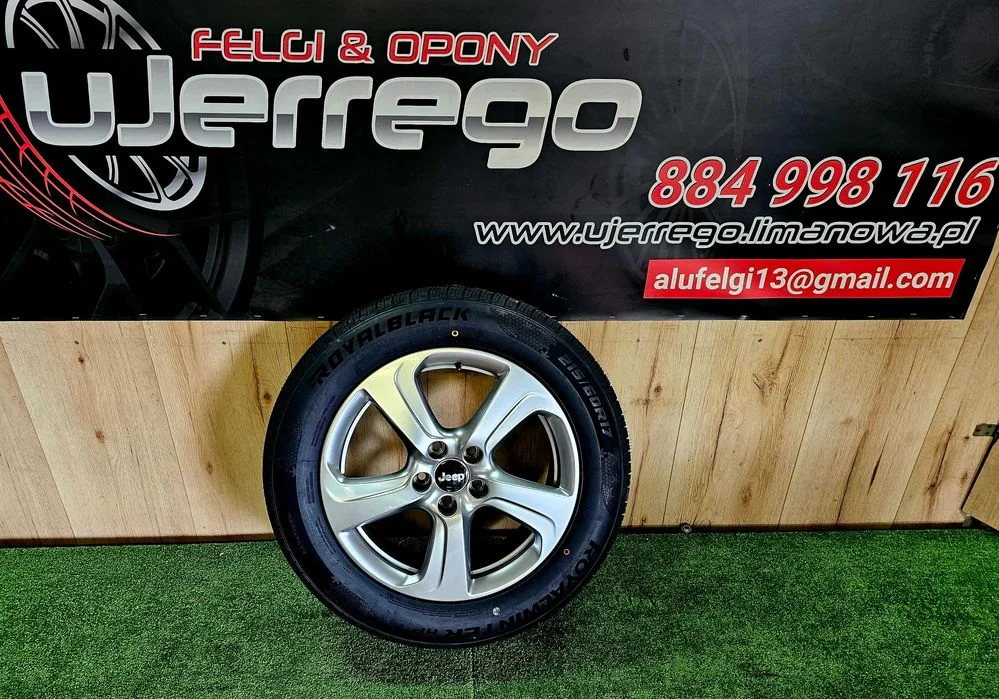 KOŁA zimowe JEEP Cherokee, Renegade 17x5x110 - RoyalBlack 215/60/R17 – zdjęcie 3