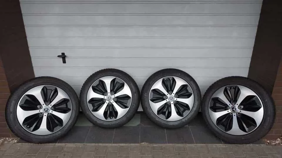 Koła Mercedes GLA GLB 19''5x112 opony zima 235/50/19 (OL2027) – zdjęcie 2