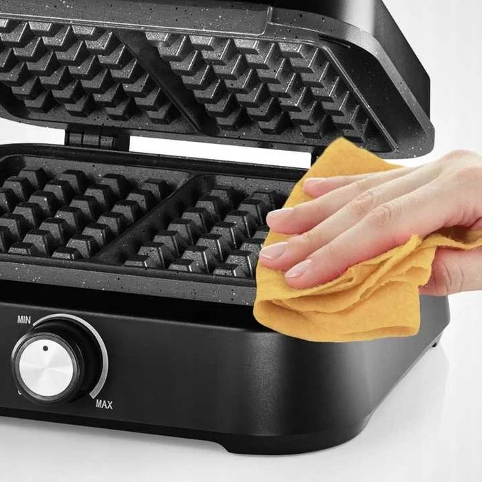 NOWA Gofrownica 2200W MOCNA 2 Chrupiące Gofry nieprzywierająca powłoka – zdjęcie 4