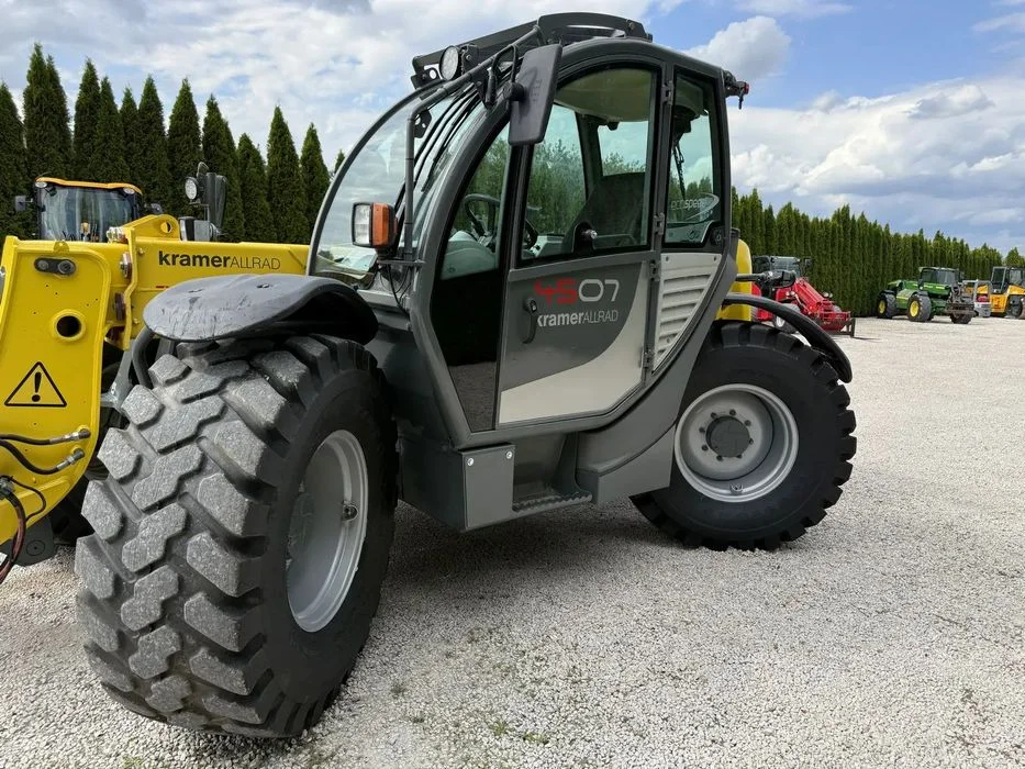 Kramer Kramer 4507 TELESKOP / PIĘKNA / 7 METRÓW UDŹWIG 4400 KG / BOGATA WERSJA 40 KM/H / PNEUMATYKA / SPROWADZONA Z NIEMIEC / ZWROTNA I STABILNA / ORYGINAŁ / SILNA / BEZ DPF I ADBLUE / KLIMA / KT 407