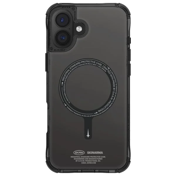 Skinarma etui Saido iPhone 16 6.1" Magnetic Charging czarny/ – zdjęcie 3