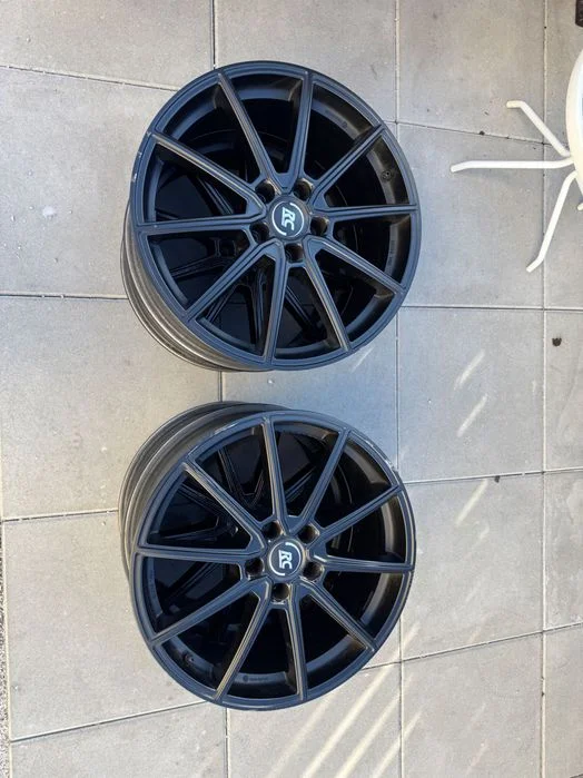 Felgi RC-Design RC32 19'' 5/112 ET38 dobry stan 4 szt Volkswagen, Audi, Skoda, Seat, Mercedes – zdjęcie 5