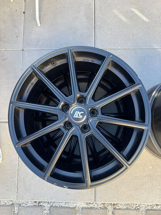 Felgi RC-Design RC32 19'' 5/112 ET38 dobry stan 4 szt Volkswagen, Audi, Skoda, Seat, Mercedes – zdjęcie 3