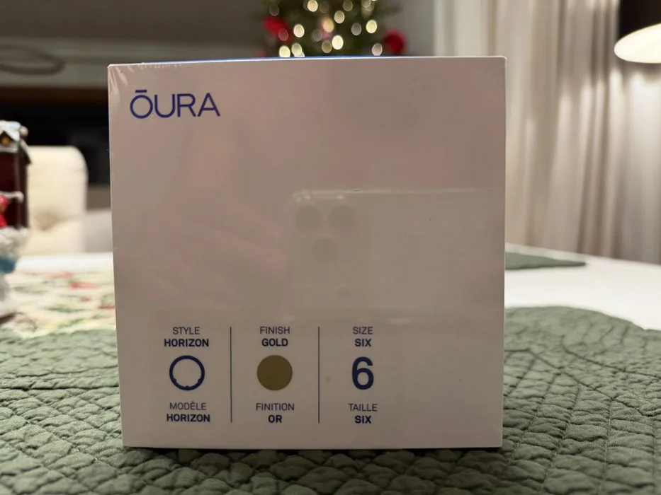 Smart Ring Oura Ring Gen3 Horizon Gold Size 6 POznań Długa 14