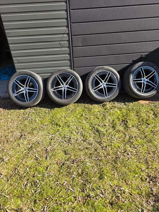 Oryginalne felgi AMG 19” + opony Hankook – stan bdb – zdjęcie 9
