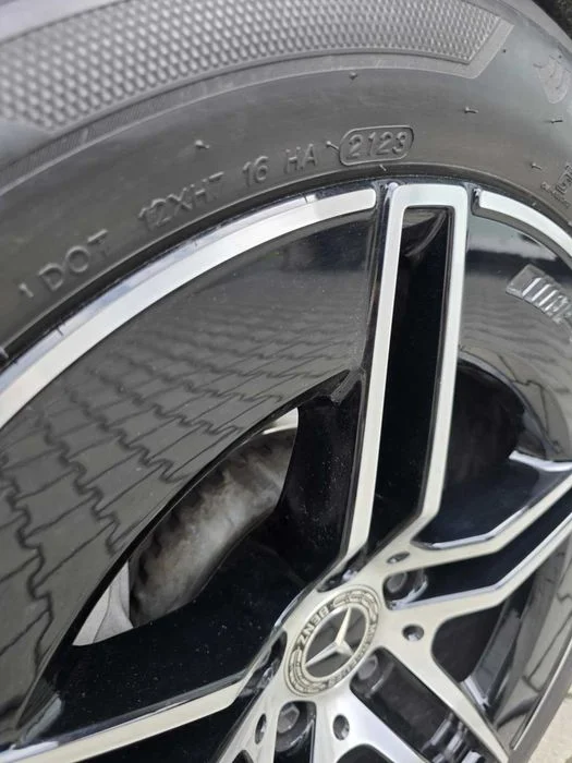 Oryginalne felgi AMG 19” + opony Hankook – stan bdb – zdjęcie 4
