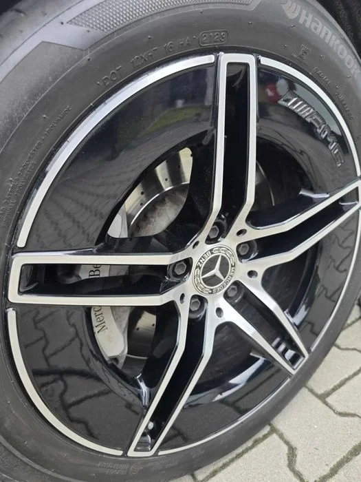 Oryginalne felgi AMG 19” + opony Hankook – stan bdb – zdjęcie 6