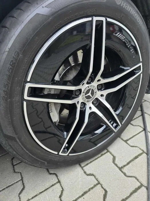 Oryginalne felgi AMG 19” + opony Hankook – stan bdb – zdjęcie 5