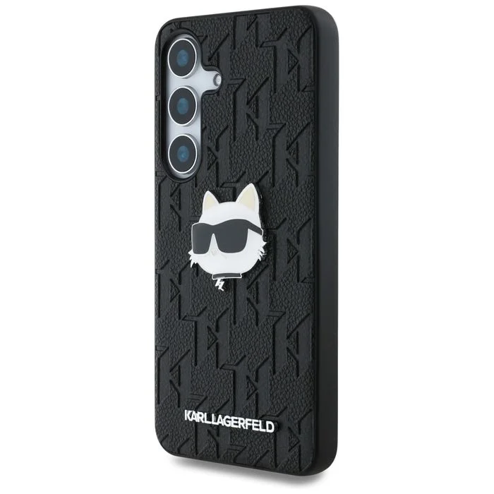 Etui Karl Lagerfeld Leather Logo Choupette Head do Samsung Galaxy S25 – zdjęcie 2