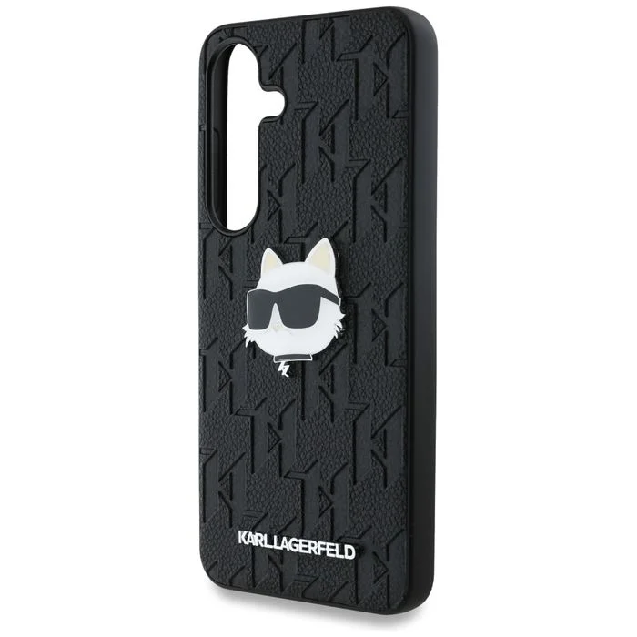 Etui Karl Lagerfeld Leather Logo Choupette Head do Samsung Galaxy S25 – zdjęcie 6