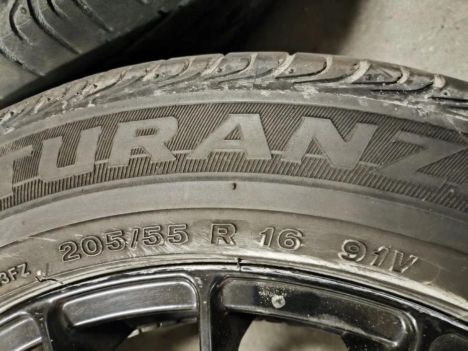Koła letnie 16" 205/55/R16 Alufelgi Alcasta + Bridgestone Passat B5 / Audi / Skoda – zdjęcie 4