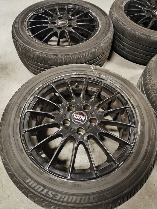 Koła letnie 16" 205/55/R16 Alufelgi Alcasta + Bridgestone Passat B5 / Audi / Skoda – zdjęcie 2
