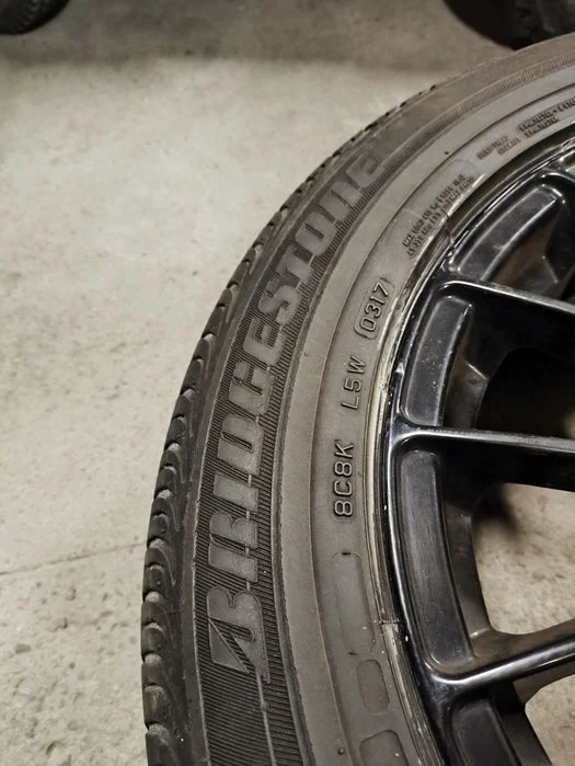 Koła letnie 16" 205/55/R16 Alufelgi Alcasta + Bridgestone Passat B5 / Audi / Skoda – zdjęcie 3