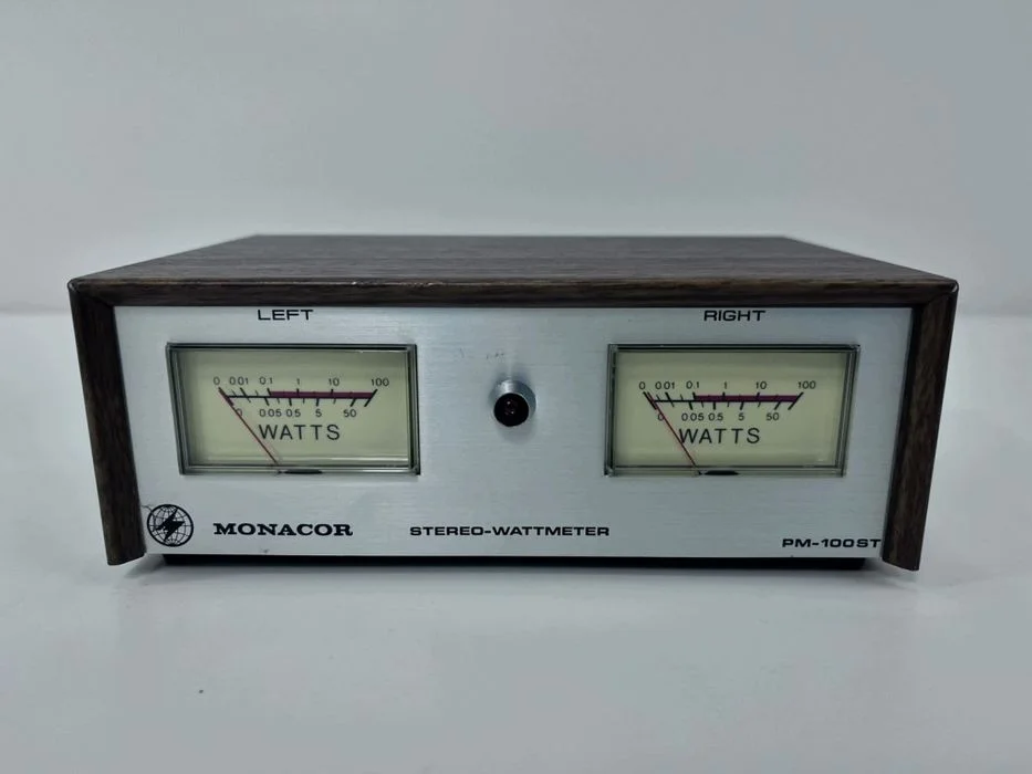 Monacor PM-100ST Stereo-Wattmeter