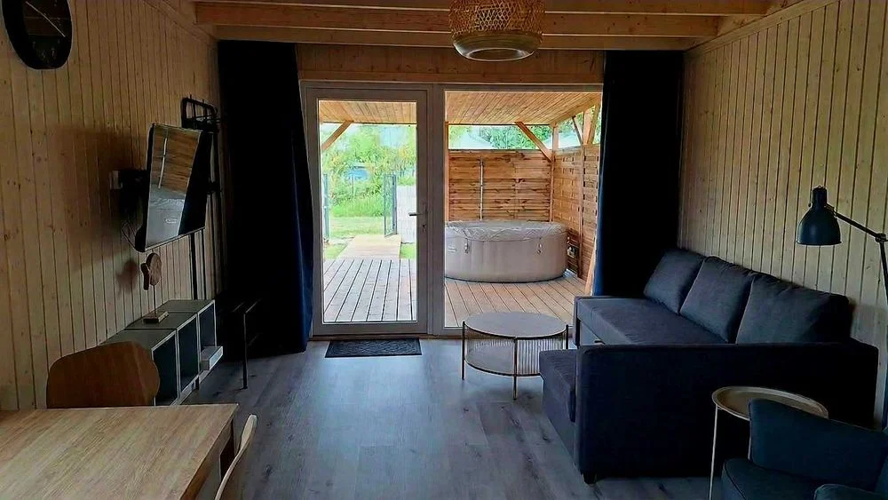 Domek z jacuzzi i sauną. Ogrodzony.Jezierzany, Jarosławiec – zdjęcie 5