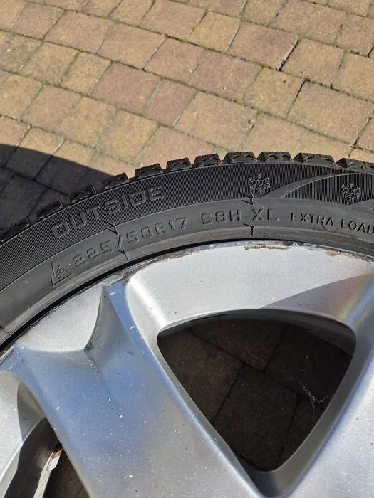 Koła aluminiowe 17” Peugeot 407 zimówki Sunfull 225/50 R17 – zdjęcie 2