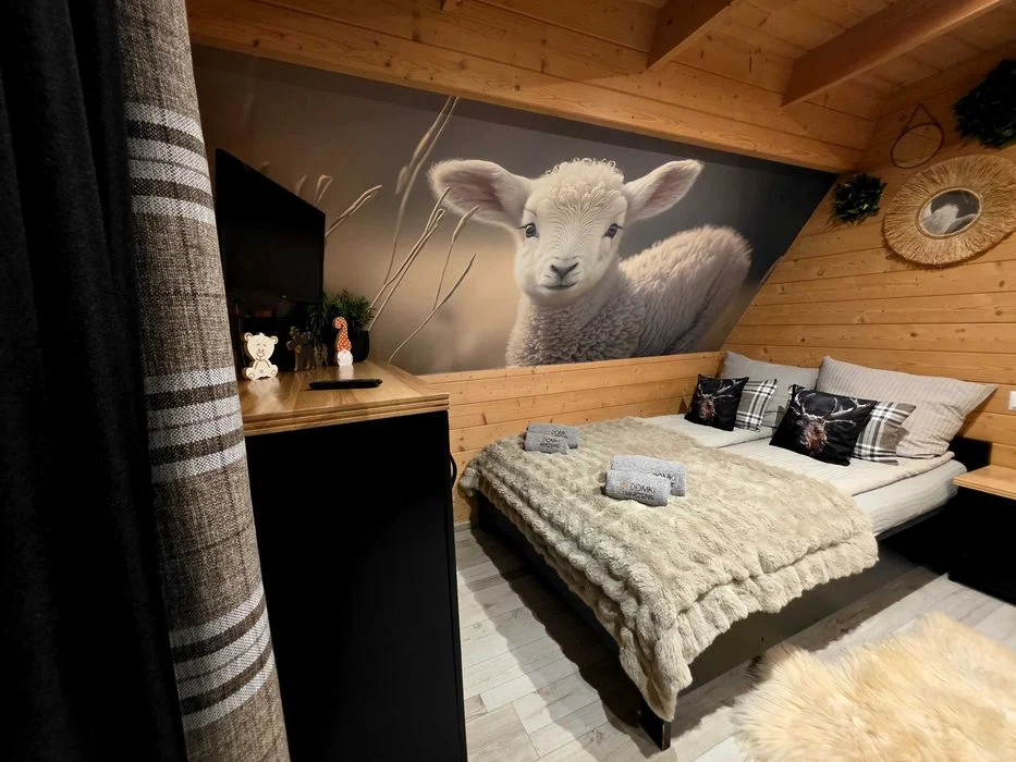 Domki do wynajęcia,jacuzzi,sauna,sala zabaw,widoki k/Zakopane – zdjęcie 5