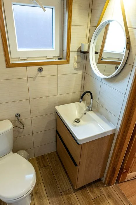 Zadaszona balia opalana drewnem W CENIE domku – Twoje prywatne SPA pod gwiazdami. domek z balią na wyłączność, zanim ktoś Cię ubiegnie! – zdjęcie 11