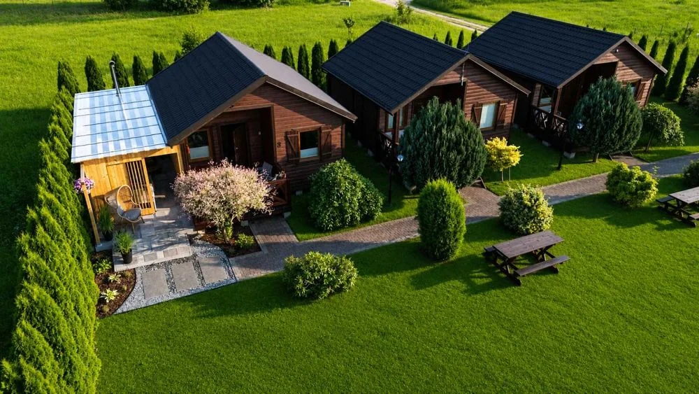 Zadaszona balia opalana drewnem W CENIE domku – Twoje prywatne SPA pod gwiazdami. domek z balią na wyłączność, zanim ktoś Cię ubiegnie! – zdjęcie 3