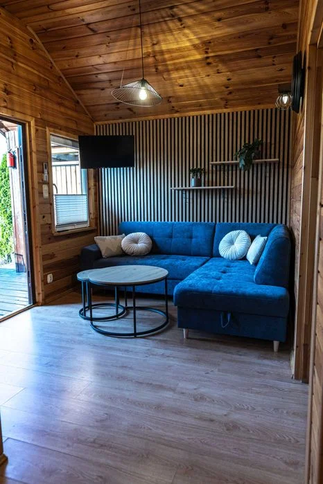 Zadaszona balia opalana drewnem W CENIE domku – Twoje prywatne SPA pod gwiazdami. domek z balią na wyłączność, zanim ktoś Cię ubiegnie! – zdjęcie 6