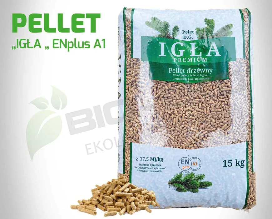 Pellet BIO-EKO A1 Certyfikowany 6mm Olczyk Barlinek Rurex Lava Igła – zdjęcie 5