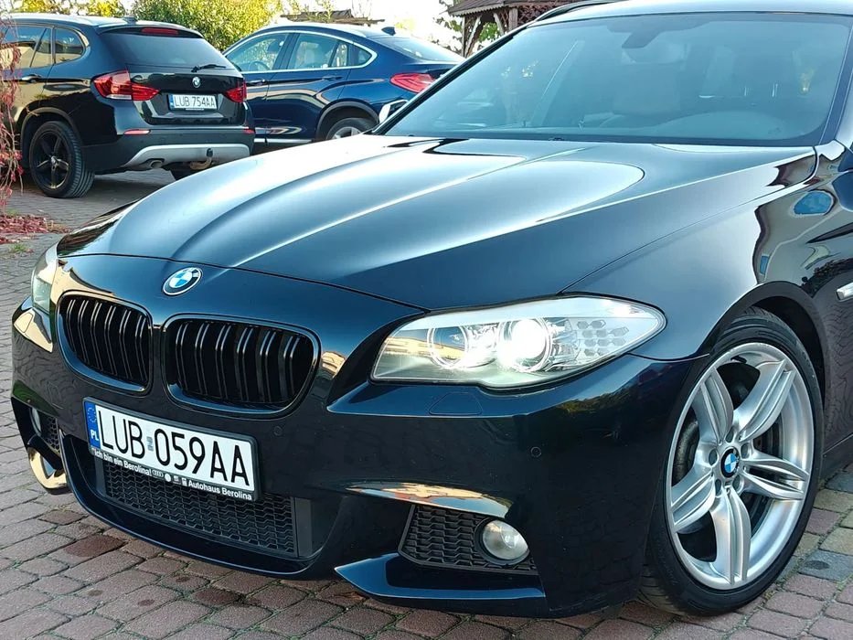 BMW Seria 5 BMW 525d xdrive 218km – Pełny M Pakiet – Carplay Android auto – Autom – zdjęcie 7